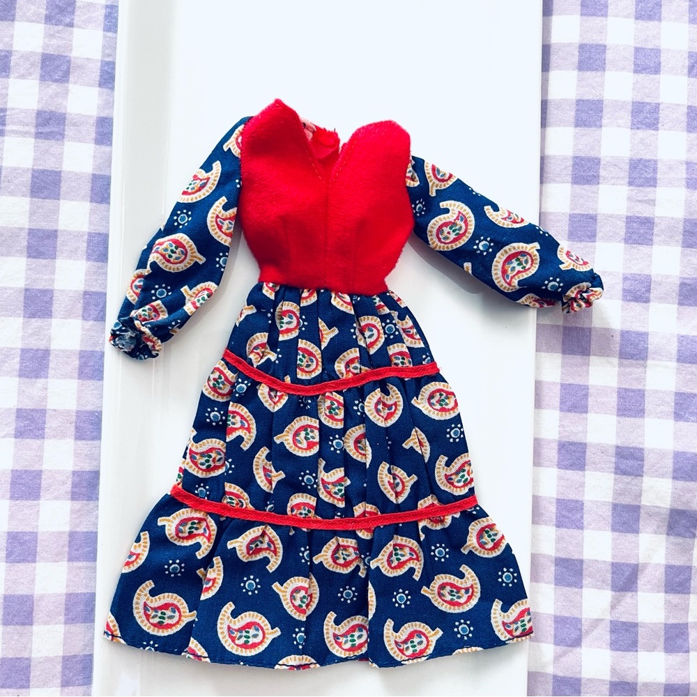 Vintage 1977 Barbie Doll Best Buy Fashion #2779 Dress